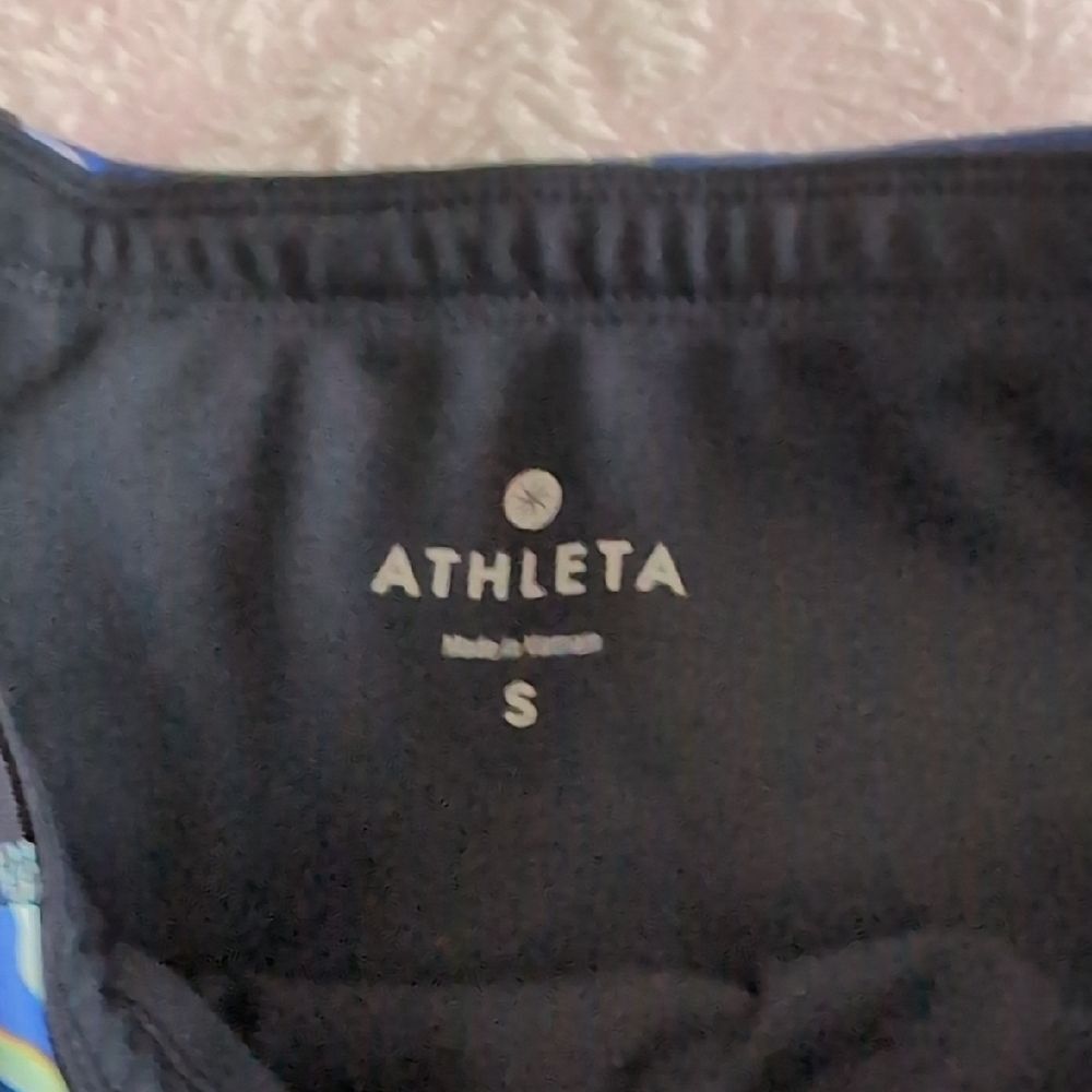Athleta Tropical Pattern Womens Leggings - Picture 2 of 13
